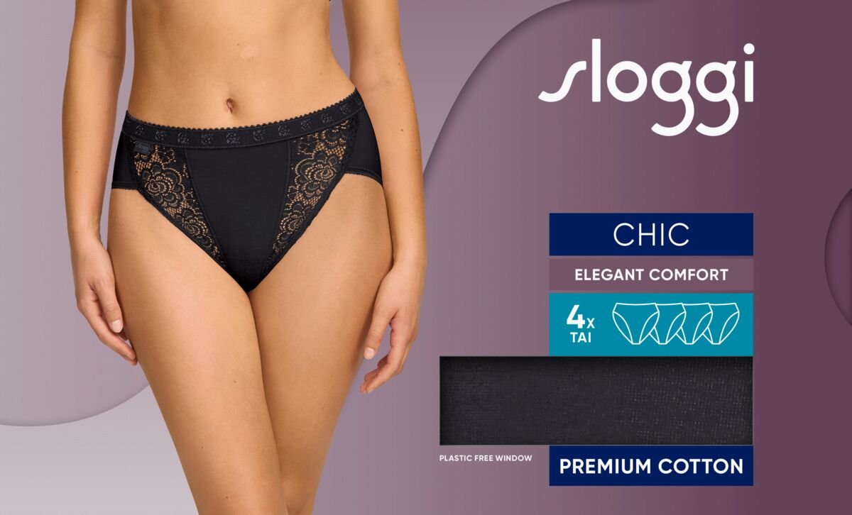 HLAČKE SLOGGI CHIC TAI 4P